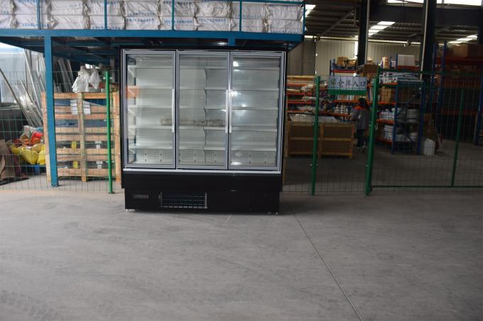 Plug-In Multideck Hiển thị Tủ lạnh / Multideck Display Chiller Với đèn LED chiếu sáng