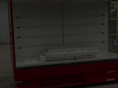 Tủ hiển thị lạnh đa chức năng thương mại với động cơ quạt EBM