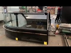 Khoản bán hàng có công suất lớn với máy nén cắm vào Quảng trường Deli Case lạnh