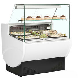 Fan Cooling Deli Refrigerated Display Case / Deli Chiller Display Cabinet Automatic Defrost