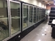 Energy Saving Supermarket Freezer With Triple Glazed Anti Fog Glass Door