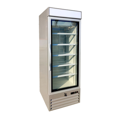 Cắm tủ lạnh cửa kính thẳng đứng với chất làm lạnh R290 cho đồ uống