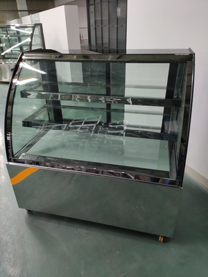 Tủ lạnh bánh mì tiết kiệm năng lượng với kệ kính 2PCS