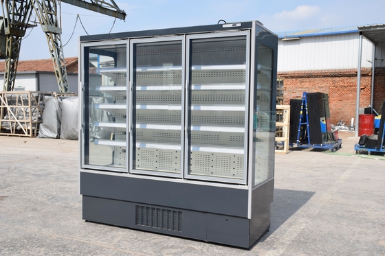 Tủ đông cửa kính bằng thép không gỉ thương mại Multideck R404a