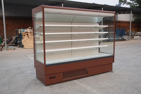 Cắm vào máy nén Mở tủ trưng bày tủ lạnh cho cửa hàng