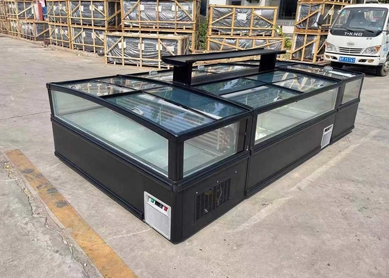 Tủ Đông Đảo Mặt Kính Cong Rã Đông Tự Động 1050 Lít