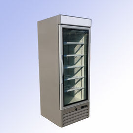 Cửa xoay đơn kính Cửa hàng bán đông lạnh Tủ lạnh kỹ thuật số 400L Hiệu suất cao