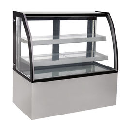 Mặt bàn kính trượt Tủ trưng bày tủ lạnh 700L Thể tích hiển thị