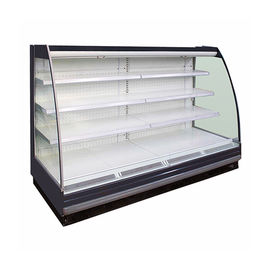 Tủ lạnh trưng bày mở thông gió cho siêu thị trái cây / rau quả