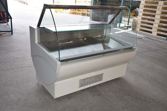 Bộ điều khiển nhiệt độ kỹ thuật số bên dưới tủ đông quầy với tủ bảo quản lạnh