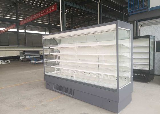 Mở cửa làm mát bằng không khí phía trước Máy làm mát nhiều tầng hiển thị Tự động rã đông