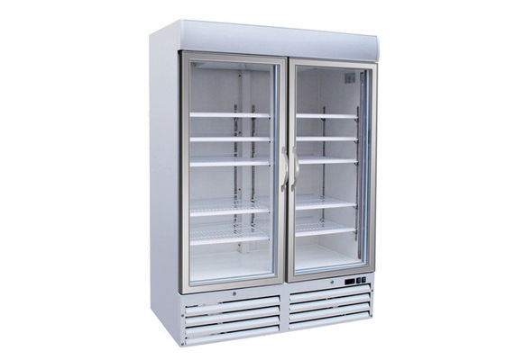 880 lít Cắm điện R290 Chất làm lạnh Swing Cửa kính ngăn lạnh Cửa kính bán hàng