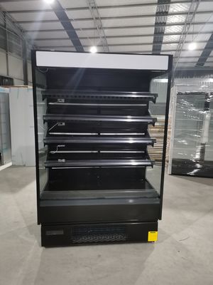 Cửa hàng tạp hóa Đồ uống Tủ lạnh trưng bày sữa có đèn LED chiếu sáng