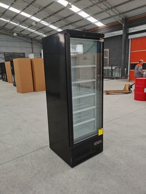 Máy làm mát đồ uống thương mại thể tích 400L Upright Slim cho bia nước ngọt