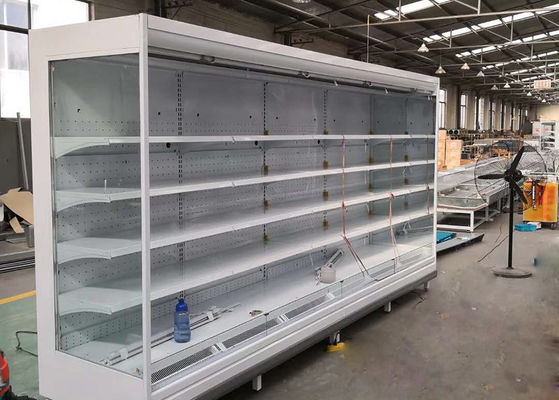 R448a Tiết kiệm năng lượng Từ xa Máy làm lạnh Multideck Tự động rã đông 5 chiếc Lên kệ