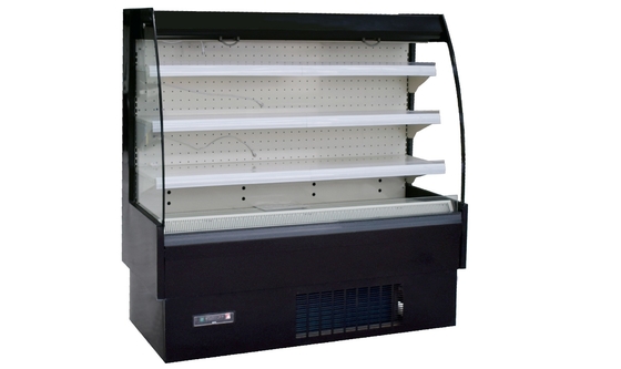 Cửa hàng tiện lợi Tủ lạnh trưng bày nhiều tầng R404a có đèn LED