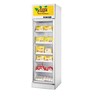 Đồ uống Tủ lạnh cửa kính bán lẻ có kệ sâu