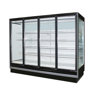 Tủ lạnh Multideck tiết kiệm năng lượng cho siêu thị với 5 lớp giá có thể điều chỉnh cho các sản phẩm sữa