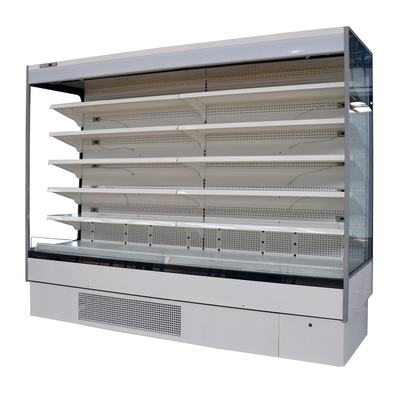 5 lớp Kính trong suốt mở phía trước tủ lạnh đứng cho thịt