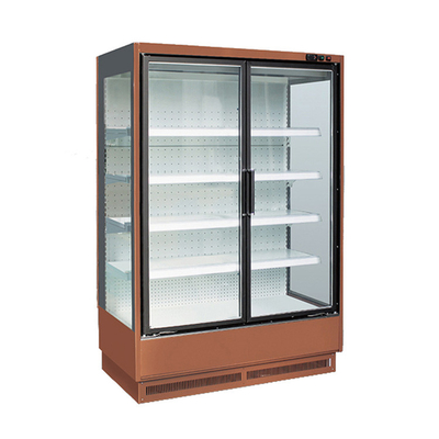 Tiết kiệm năng lượng Tủ lạnh Multideck Tủ lạnh không khung cho các sản phẩm sữa
